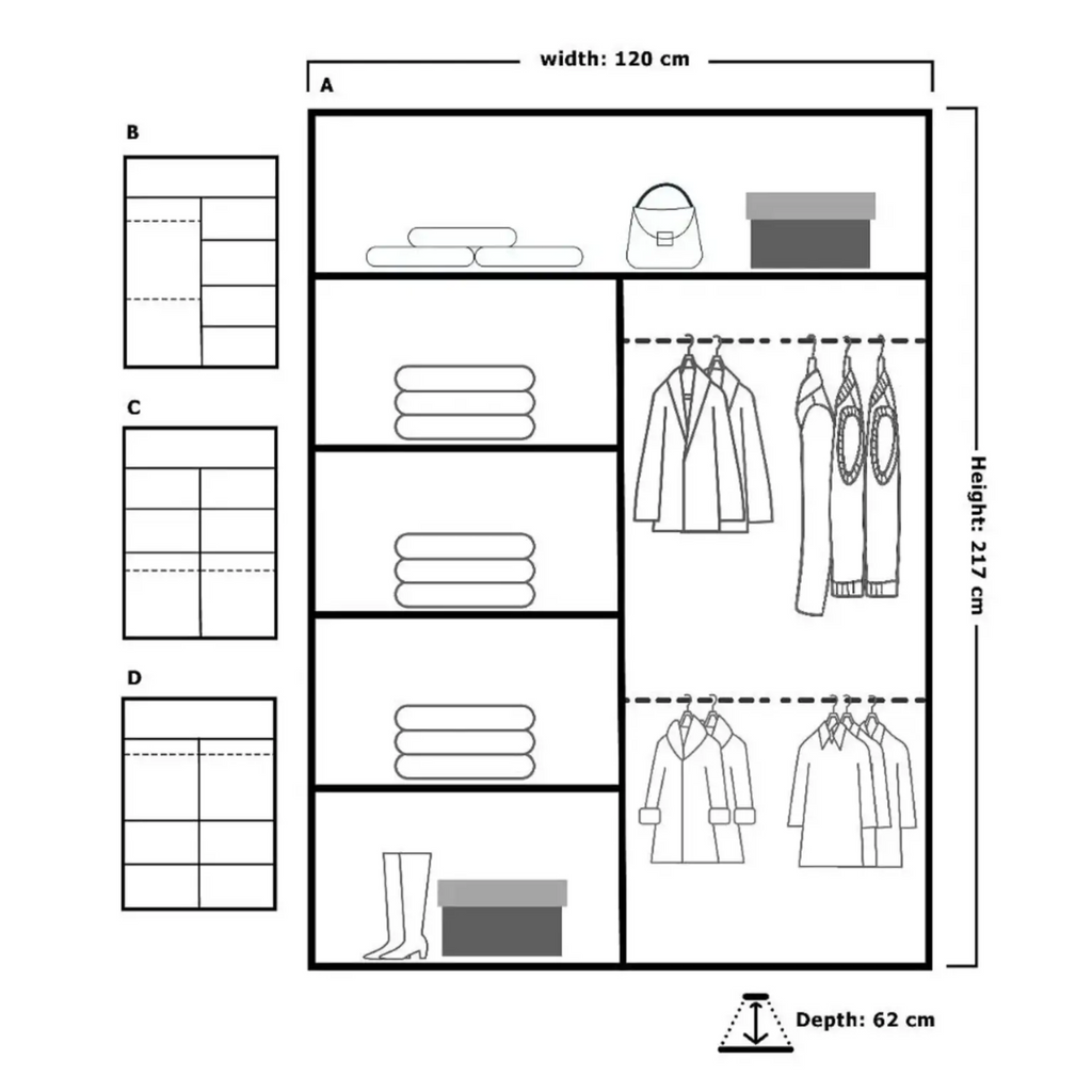 Marika Sliding Wardrobe